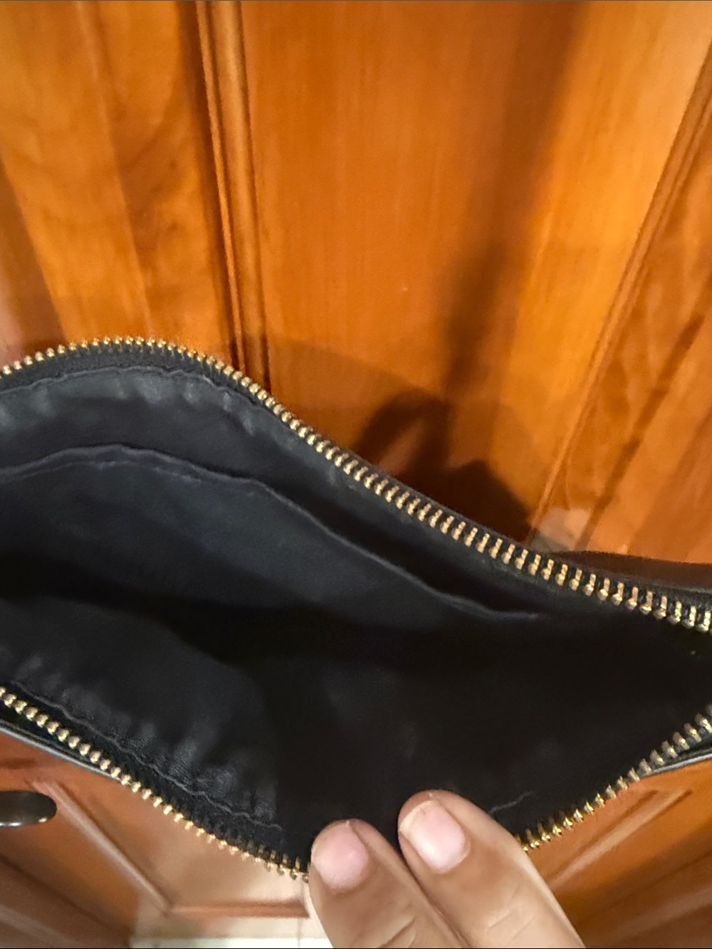 Coach Black Signature Crossbody with Gold Hardware - Picture 4 of 7